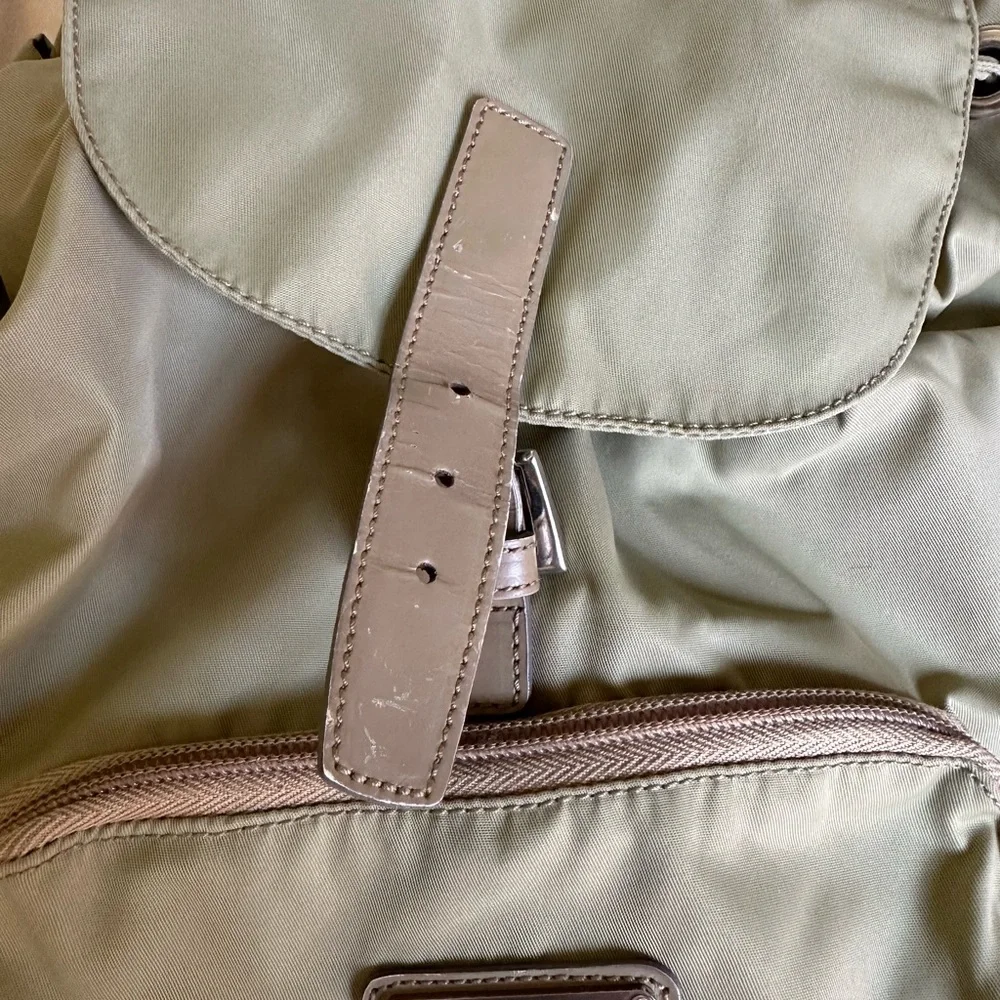 Prada Green  Backpack - Picture 3 of 13